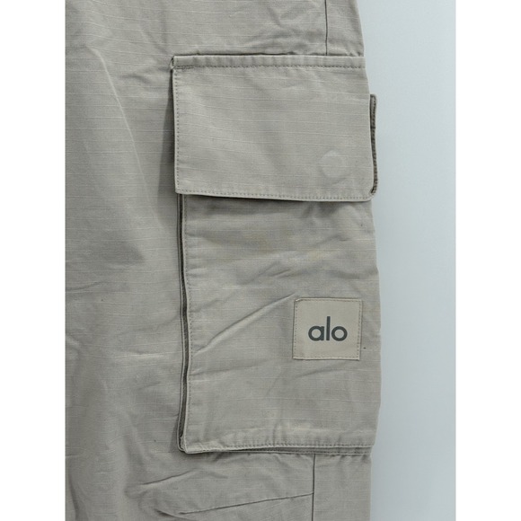 Alo Cargo Ripstop Trouser Pants Men's Size 32 Regular Gravel MSRP $118 - Picture 4 of 12